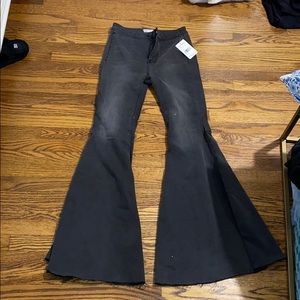 Never worn with tags black free people jeans